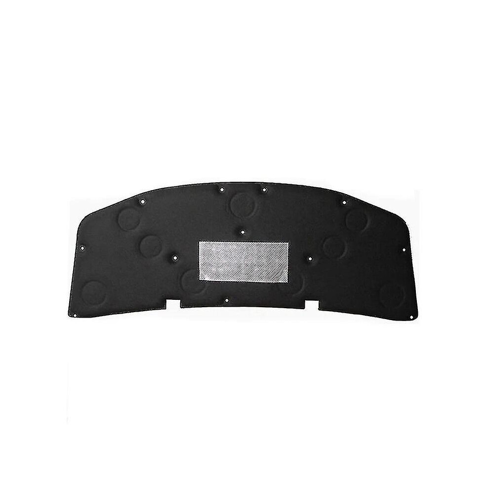 (Black) Engine Sound Insulation Mat Compatible With Mercedes-Benz A-Class A200 A180, Aluminium Foil Backing For Bonnet, Flame Retardant Black 6955168140799