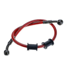 (Red, 90CM) Durites de frein et d'embrayage pour motos, compatibles avec les motos enduro et motocross, longueur 50-120 cm, installation facile