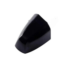 (Black, Left) Cubierta de manija de puerta delantera compatible con BMW, reemplazo directo de plástico para modelos X1, X5, F15, X6 y F16.