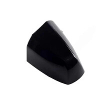 (Black, Right) Cubierta de manija de puerta delantera compatible con BMW, reemplazo directo de plástico para modelos X1, X5, F15, X6 y F16.