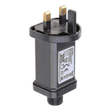 (UK) 4.5V 800mA Power Adapter Compatible with Battery-Powered Devices, UK EU US Plug Options, Waterproof Design