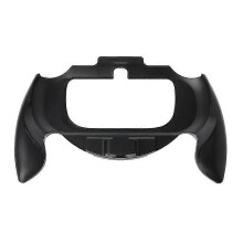 (White) Impugnatura di supporto compatibile con PS Vita 1000, in ABS nero, per una presa sicura durante il gioco.
