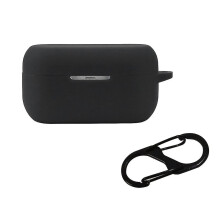 (Black) Silicone Case compatible with Technics EAH-AZ80, Durable and Elastic Protective Cover for Daily Use