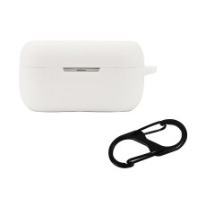 (White) Silicone Case compatible with Technics EAH-AZ80, Durable and Elastic Protective Cover for Daily Use
