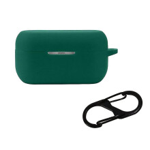 (Dark green) Silikonhülle kompatibel mit Technics EAH-AZ80, strapazierfähige und elastische Schutzhülle für den täglichen Gebrauch