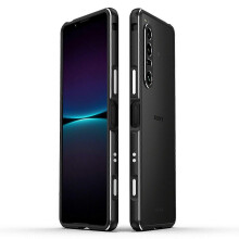 (Black  Silver) Metal Frame Case compatible with Sony Xperia 1 VII, Secure Screw-Fit Design