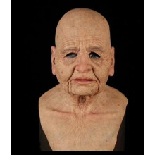 (G) Máscara de Látex Realista para Homens, Disfarce e Fantasia para Halloween