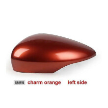 (charm orange, Left) Taustapeilin suojus, yhteensopiva Ford Fiesta 2009-2016 -mallien kanssa, sivupeilin suojus, 13,9 cm x 25,7 cm
