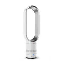 (Silver) 65CM Bladeless Fan AirFlow Cooling Fan Office Home