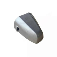 (Silver, Left) Cubierta de manija de puerta delantera compatible con modelos BMW X1 X2 X5 F15 X6 F16 2015-2018, reemplazo directo