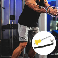 (10x105mm) Tegengewichtplaatpen compatibel met diverse fitnessmerken, kunststof en verchroomd A3-staal, versterkte ophanglus voor installatie