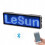 (red) Programmable Mini LED Sign with Bluetooth for Scrolling Message Display at Parties and Events 1