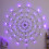 (B) Spider Web Light for Halloween Decoration with LED Lights and Remote Control, 150cm Diameter 4