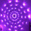 (B) Spider Web Light for Halloween Decoration with LED Lights and Remote Control, 150cm Diameter 5