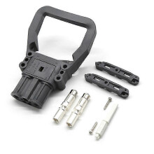 (Female Insert, 160A) Gabelstapler-Stromanschluss, kompatibel mit Industrie-Ladestecker 80A 150V, versilberte Kupferanschlüsse
