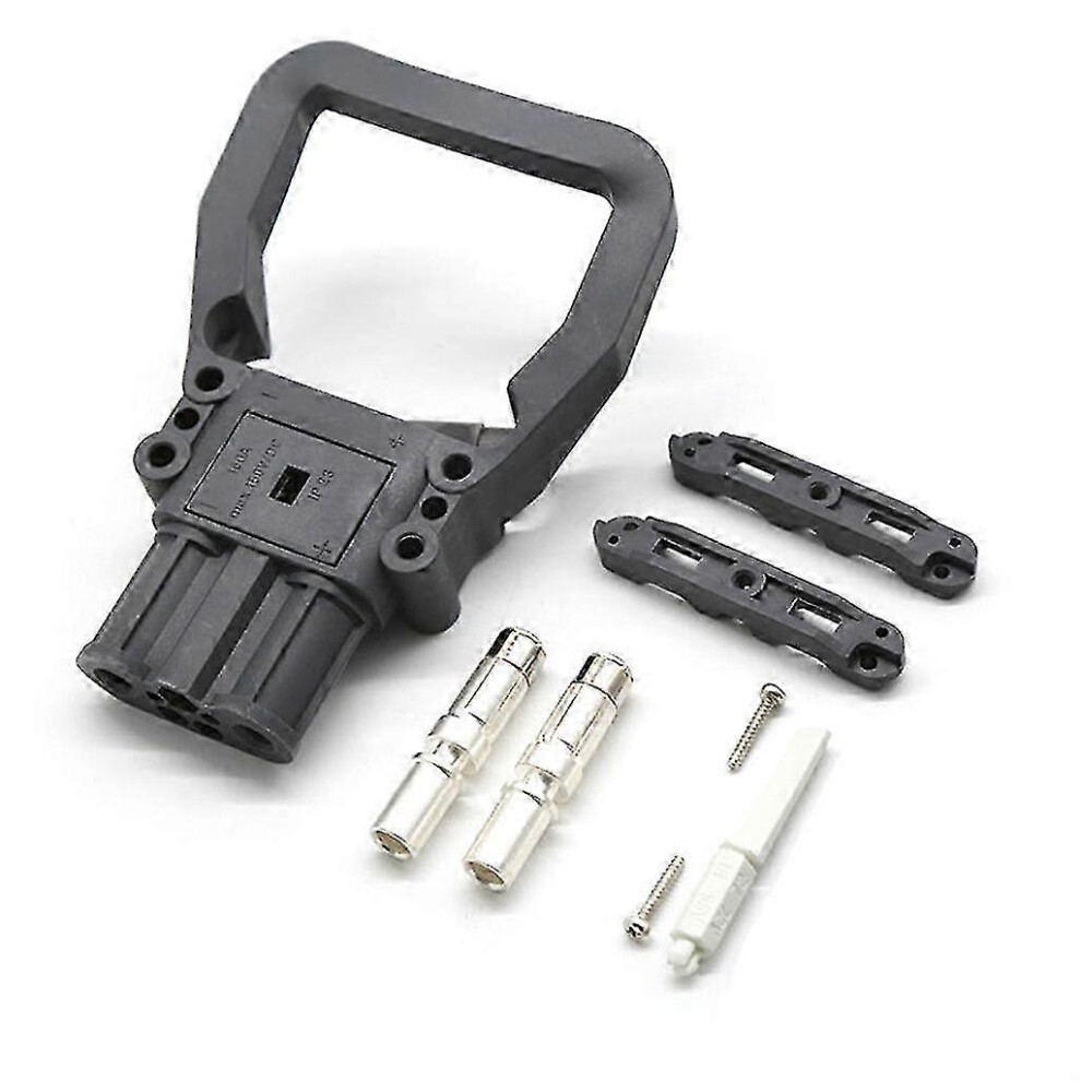(Female Insert, 160A) Forklift Power Connector Compatible With Industrial Charging Plug 80A 150V Silver-Plated Copper Terminal 6955168104609