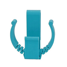 (Cyan, D) Car Sun Visor Holder Compatible with ZYN 7cm Hanging Case, Lightweight PLA, Durable Storage Rack for Car Organiser