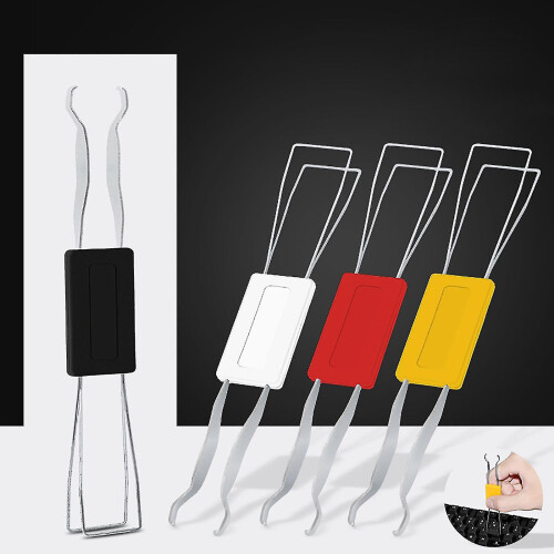 (Red) Switch and Keycap Puller Tool, Adjustable Tightness Feature, Portable Design for Keyboard Maintenance 1