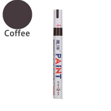 (coffee) Marqueurs de peinture 12 couleurs pour pneus et voitures, encre imperméable à séchage rapide sur caoutchouc, acier, verre et plastique
