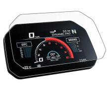 (2 SET) Anti-Glare Screen Protector compatible with 2023-2024 BMW R1300GS, Scratch-Resistant, Protects Motorcycle Dashboard from Scratches & Glare