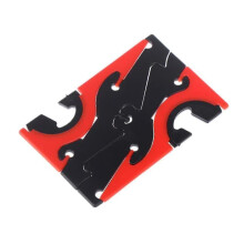 (Red) Suporte Ajustável para Telemóvel em Fibra de Carbono, Compatível com Visualização Horizontal e Vertical para Todos os Smartphones
