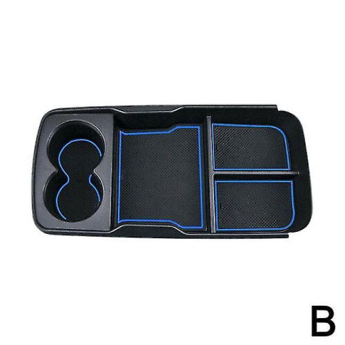 (blue) Dashboard Trim compatible with 2022 2023 Kia EV6, ABS Material Black Interior Panel