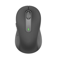 (Black) Draadloze muis met aanpasbare zijknoppen, 4-richtings scrollwiel, ergonomisch voor kantoorgebruik