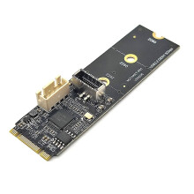 (TypeE) Tarjeta de expansión M.2 NVMe a USB 3.2 Gen1 compatible con carcasas de PC con chip Renesas para conexión de panel frontal.