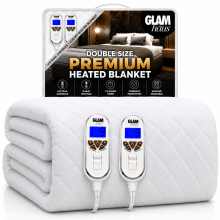 (Double) Diamond Quilted Premium Electric Blanket All Sizes