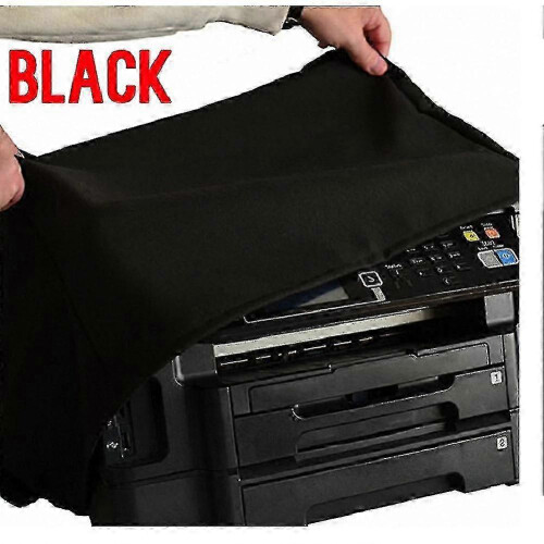 (black, 43x43x32cm) Capa Protetora Compatível com Maioria de Impressoras, Antipó e Resistente a Respingos 2