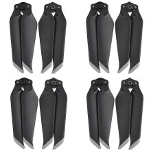 (Silver, 8pcs) Compatible with DJI Mavic 2 Pro/Zoom Propellers, Quick Release Low Noise Design, 4 Pairs 8743F CW CCW