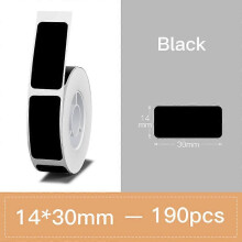 (Black, 14x30mm-1Roll) Étiqueteuse portable avec connexion Bluetooth pour l'étiquetage et l'organisation en magasin (1,5 kg)