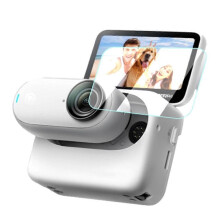 (1 set) Kameran karkaistu lasi näytönsuojaus, yhteensopiva Insta360 GO 3, 9H naarmuuntumista ja sormenjälkiä estävä, läpinäkyvä HD