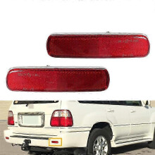 (Left and Right) Luz antiniebla de parachoques trasero con luz de freno compatible con Toyota Lexus LX470 1998-2007