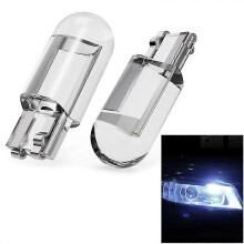 (Ice Blue) 10 Pcs T10 W5W COB LED Bulbs, Compatible with Automotive Interior Reading Dome Light