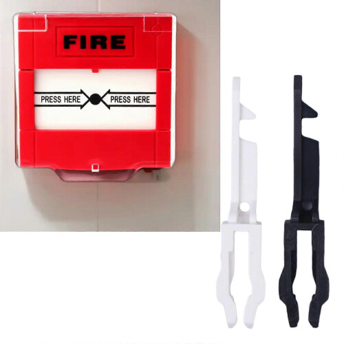 (Black) Emergency Alarm Key, 5-Piece Set in Durable Plastic for Fire Panel Switch Activation and Reset 1