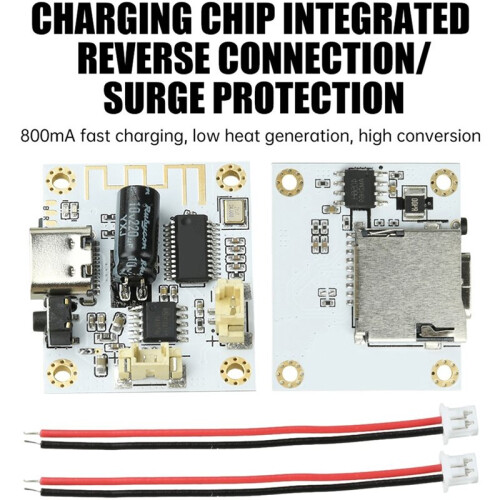 3.7-5V 4 Ω 5W DIY Mono  Amplifier Module with Real- Tuning TWS Stepless Adjustment Type C Interface 2