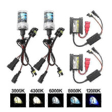 (55W-9005-HB3, 6000 K) HID Xenon-ajovalokitti yhteensopiva H7 9005, 35W-55W ohut sytytin, laajempi valaistus ja vakaa teho