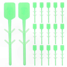 (Green) Feuerlöscher-Sicherungsstiftplomben – 100er-Packung, manipulationssichere Plomben, Kunststoff, 3,50 x 0,50 x 0,20 cm
