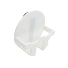 (White, A) Dip Can Holder for Car Visor Compatible with ZYN, 7cm Diameter, Black Blue Green Red White, Car Sun Visor Storage
