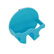 (Cyan, A) Dip Can Holder for Car Visor Compatible with ZYN, 7cm Diameter, Black Blue Green Red White, Car Sun Visor Storage
