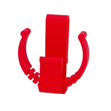 (Red, D) Dip Can Holder for Car Visor Compatible with ZYN, 7cm Diameter, Black Blue Green Red White, Car Sun Visor Storage