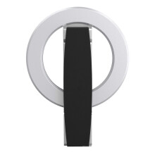 (Silver) Adjustable Aluminium Alloy Phone Stand Compatible with iPhone 12-17 Series, Magnetic Strap Holder for Video Calls & Stable Viewing