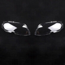 (A Piar) Lente de faro transparente compatible con BMW X5 E53, material PC, cubierta antiamarilleo.