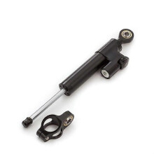 (black-black) Motorfiets stuurdemper/stabilisator compatibel met Kawasaki Ninja 250R EX250 ZX6R ZX636 ER-6N Ninja 400