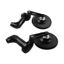(black) CNC-alumiininen sivupeili, yhteensopiva VESPA Primavera Sprint 150 GTS 300 GTV -moottoripyörän ja skootterin kanssa
