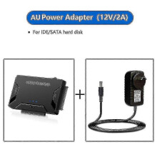 (EU) Adaptér na prenos dát pevného disku Kompatibilné s Zilkee Ultra Recovery Converter, USB 3.0, 1 SATA 2 IDE port pre 2,5 a 3,5 palcové disky