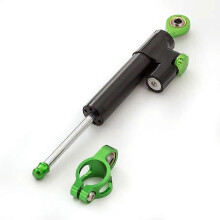 (black-green) Moottoripyörän iskunvaimentimen ohjaustanko, yhteensopiva Kawasaki Ninja 250R EX250 ZX6R ZX636 ER-6N Ninja 400:n kanssa