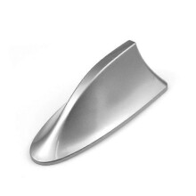 (GRAY) Ersatzantenne mit Haifischflossenstruktur, kompatibel mit BMW E90, E91, E92 und E60, ABS, 7 Farben