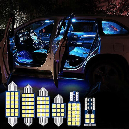 (Lce Blue) Kit de Lâmpadas LED Interior Compatível com BMW Série 3 E36 E46 M3 12V 50000 Horas 1